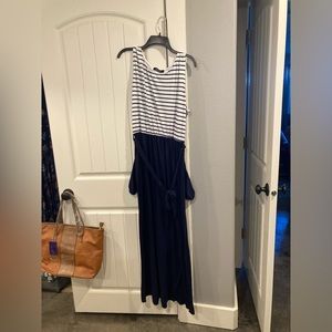 Merokeety xxl sleeveless maxi dress great for spring and summer